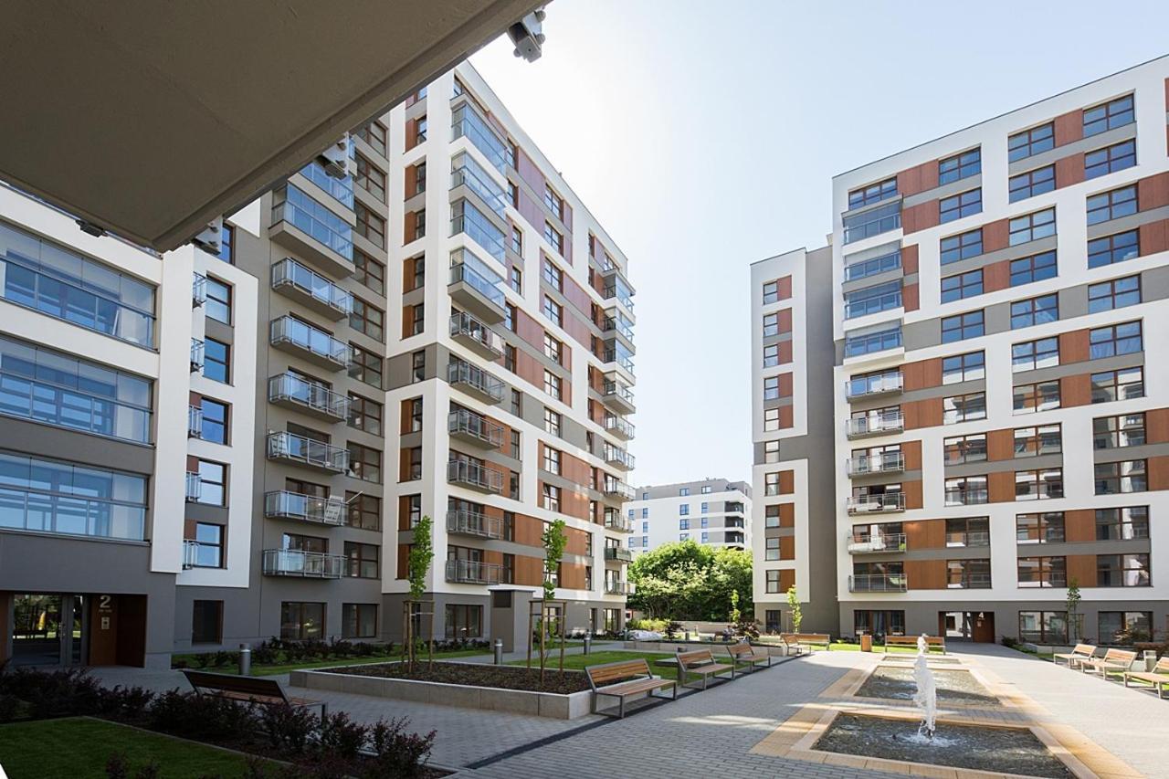 Ferienwohnung Woronicza Premium Warschau Exterior foto