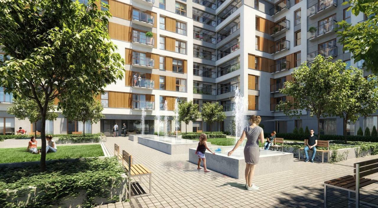 Ferienwohnung Woronicza Premium Warschau Exterior foto